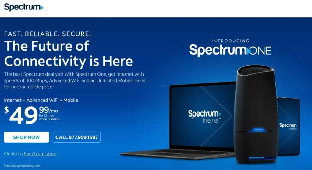 Spectrum 1 Internet