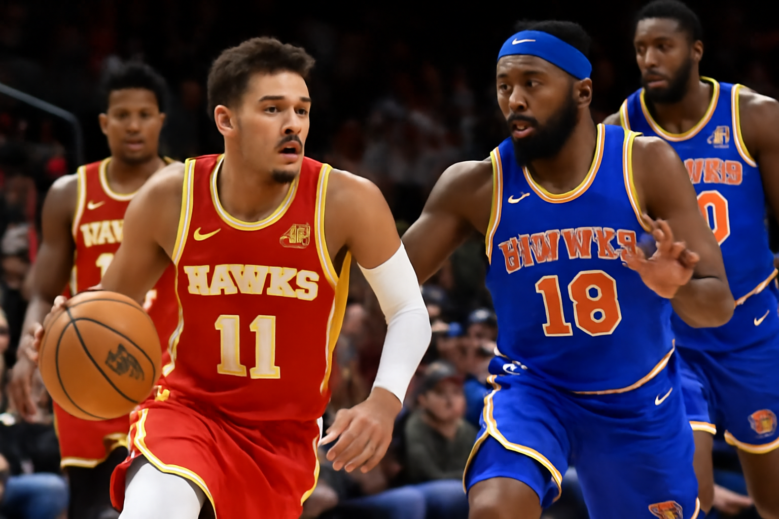 Atlanta Hawks vs Knicks Match Player Stats